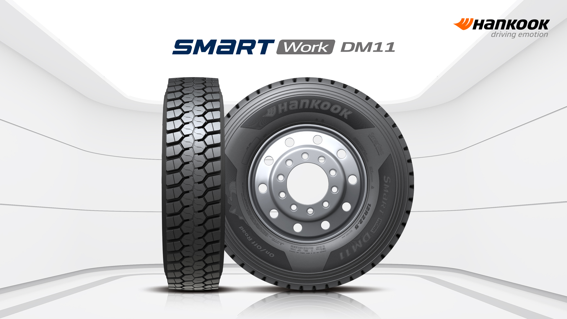 한국타이어, 덤프트럭용 타이어 ‘스마트워크 DM11’ 출시