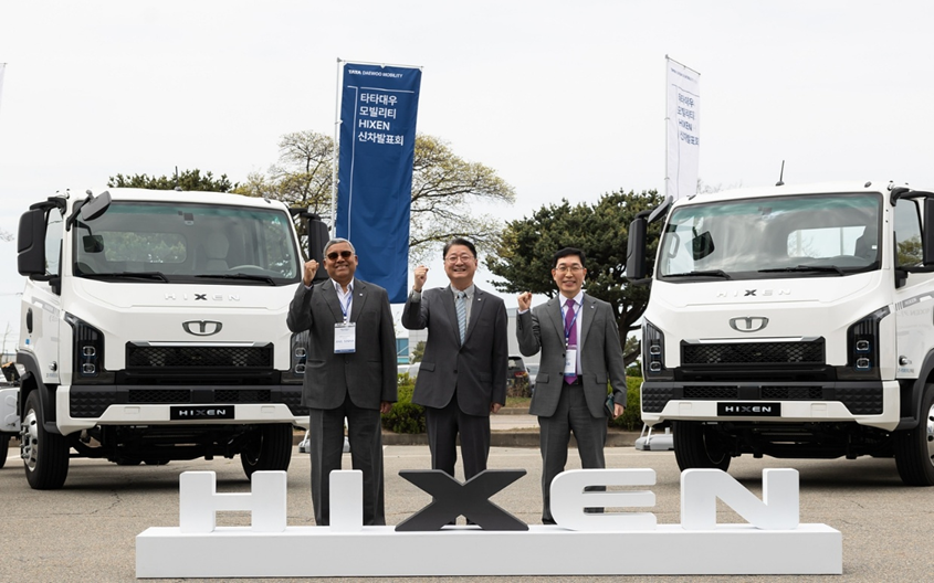타타대우, 도심형 중형트럭 ‘하이쎈’ 출시